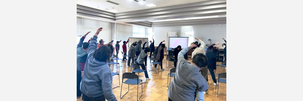 みんなの保健室事業　運動風景